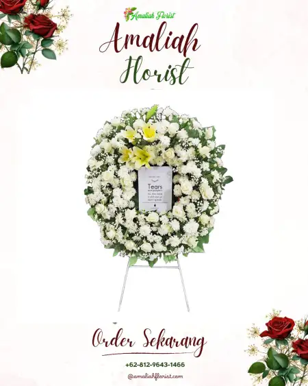 Krans Bunga Duka Pandan Indah