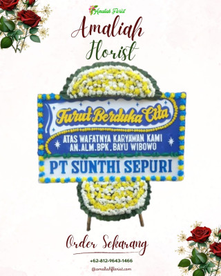 Papan Bunga Duka di Pandan Indah