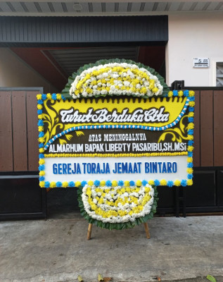 Papan Bunga Duka di Pandan Indah